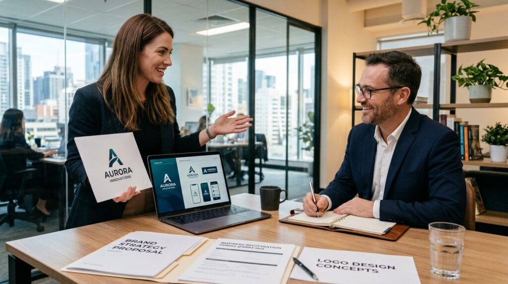 creative business scene, 202603191628